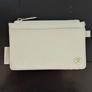 Lululemon Athletica Light Gray Card Holder